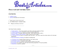 Tablet Screenshot of bestofarticles.com